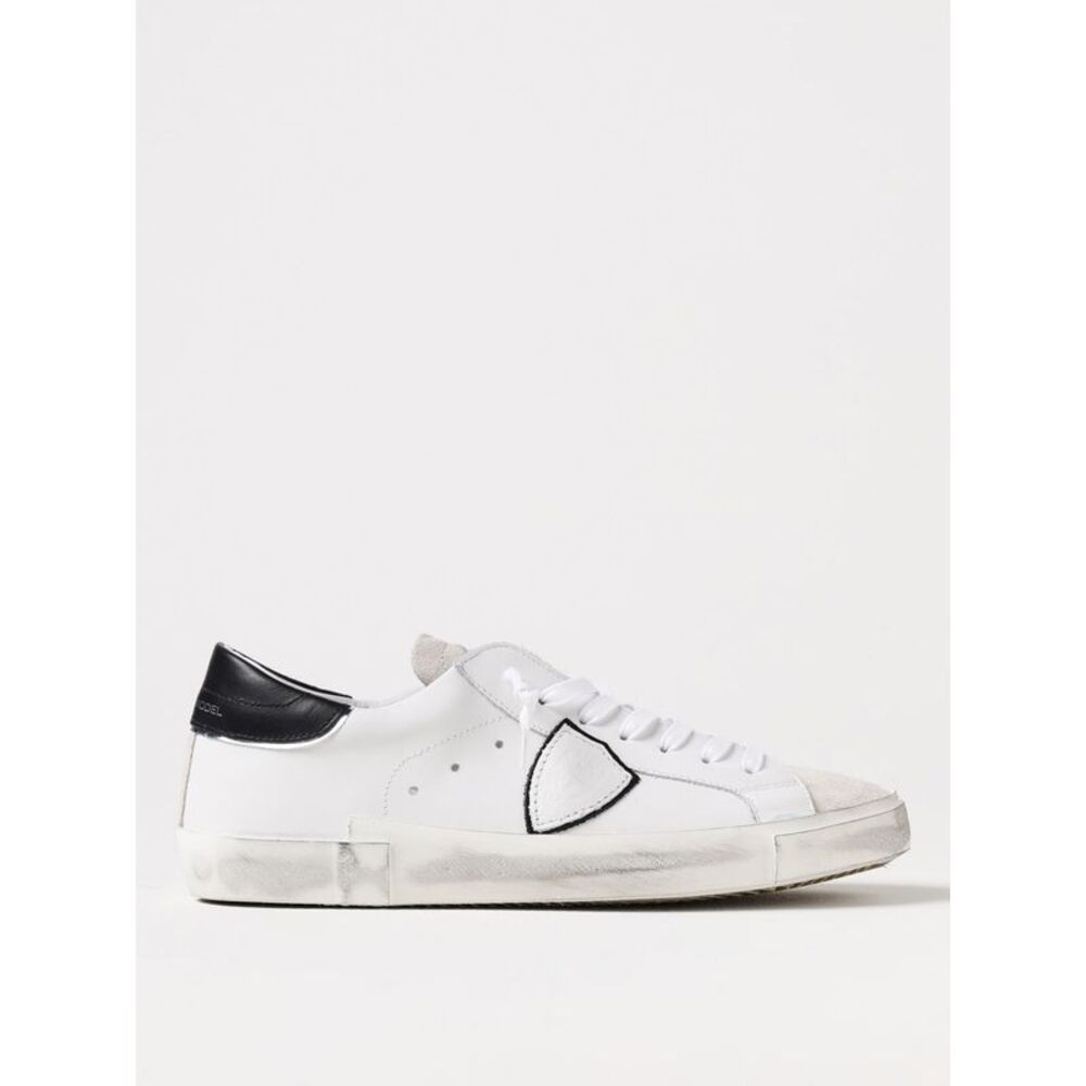 Philippe Model Men Philippe Model Paris Used Leather Sneakers